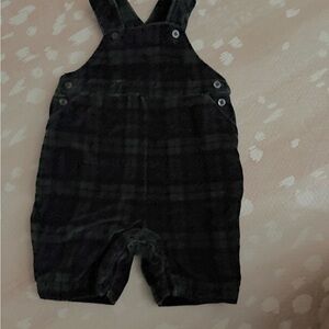 Plaid Kids Overalls